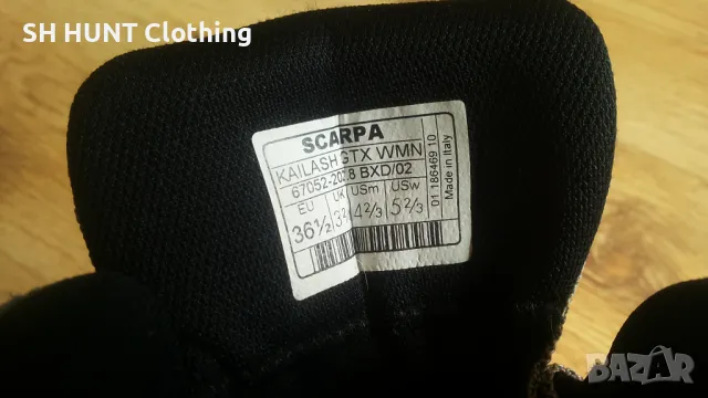 SCARPA KAILASH GORE-TEX Leather Boots EUR 36 1/2 / UK 3 2/3 естествена кожа водонепромокаеми - 1104, снимка 18 - Дамски боти - 49996362