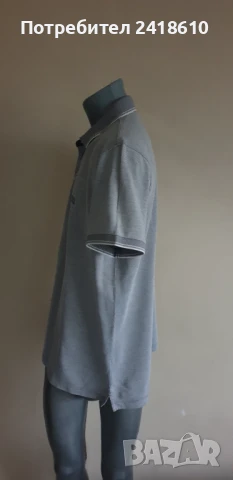 Hugo Boss Vito 36 Pique Pima Cotton Regular Fit Mens Size XL - 2XL  ОРИГИНАЛ! Мъжка Тениска!, снимка 5 - Тениски - 51271793