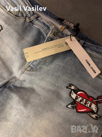 Дънки KARL Lagerfeld, снимка 3 - Дънки - 53598517