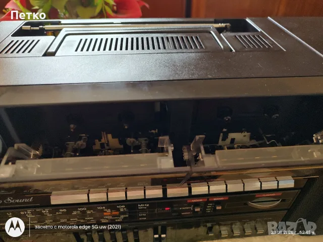 HITACHI TRK-W550E Хитачи, снимка 4 - Радиокасетофони, транзистори - 55776417