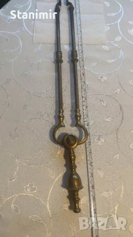 Аксесоари, прибори за камина бронз, снимка 10 - Антикварни и старинни предмети - 48874503