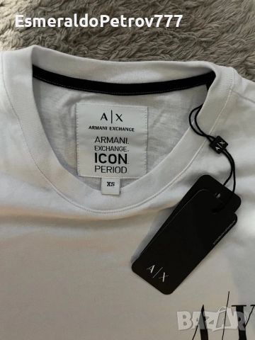 Мъжка блуза Armani Exchange, снимка 2 - Блузи - 52885031