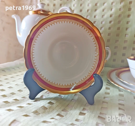 Пълен английски порцеланов сервиз, костен порцелан, снимка 9 - Сервизи - 51064239