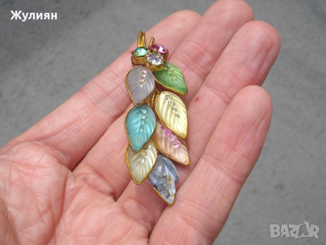СТАРА БРОШКА, снимка 4 - Антикварни и старинни предмети - 41816453