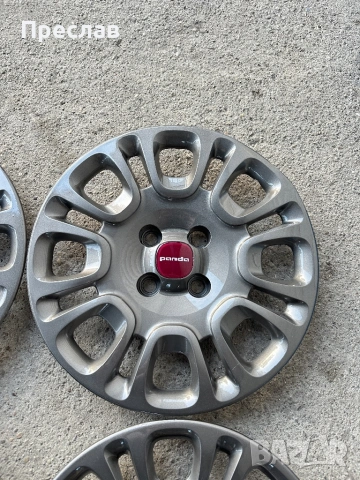 4 броя оригинални тасове за Fiat Panda 14, снимка 3 - Аксесоари и консумативи - 53116640