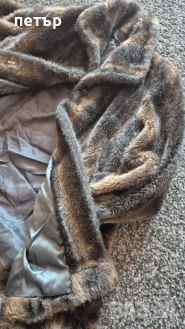 Дамско палто еко кожа, снимка 3 - Палта, манта - 53845183