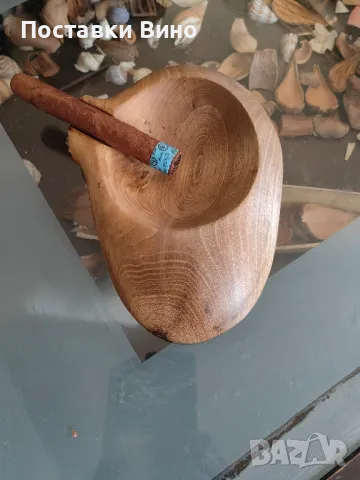 Пепелник за пури, снимка 3 - Табакери - 50030219