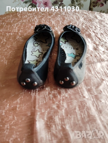Балеринки BAG STAR черни силиконови/гумени номер 38, снимка 3 - Дамски ежедневни обувки - 53402104