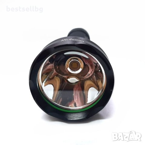 Мощен тактически лед ръчен прожектор фенер за палатка риболов къмпинг, снимка 8 - Къмпинг осветление - 35888288