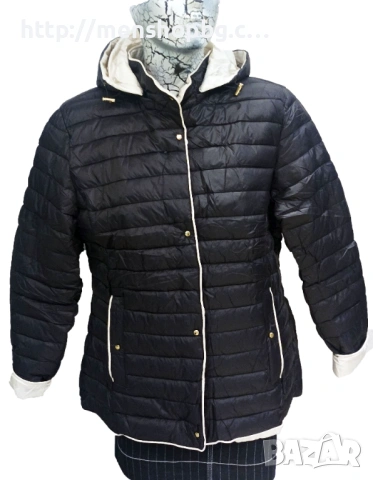 Двулицево пролетно яке - черно