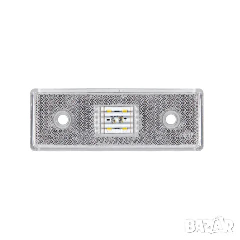 LED габарит 4 LED 109 mm 12-24V с бяла светлина