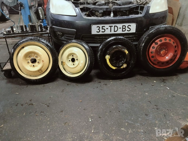 Резервни гуми с джанти (патерици)14/15", снимка 3 - Гуми и джанти - 52410869