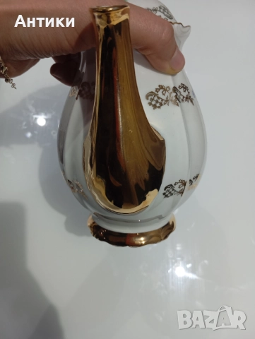 Стар порцеланов чайник маркиран, снимка 17 - Други - 52513951