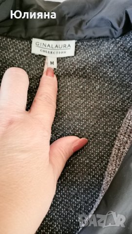 Кафяво сако с интересна яка , снимка 4 - Сака - 42469420