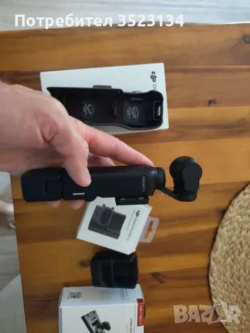 екшън камера DJI Osmo Pocket 3 + карта Samsung EVO Plus microSDXC 256GB , снимка 6 - Камери - 56097136