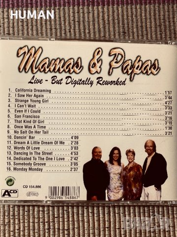 Mamas & Papas,Mungo Jerry, снимка 4 - CD дискове - 39758522