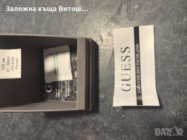 Дамски часовник Guess, снимка 4 - Луксозни - 52093806