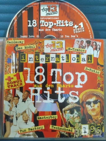 18 Top Hits  - Charts 1/96 - оригинален диск с музика