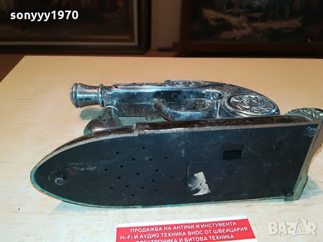 пищов запалка с постамент-внос гърция 2308211105, снимка 4 - Антикварни и старинни предмети - 33894504