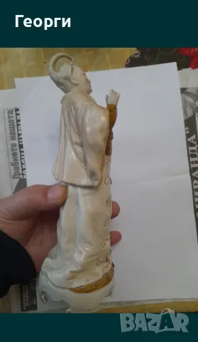 Стара порцеланова статуетка, снимка 11 - Антикварни и старинни предмети - 50125536