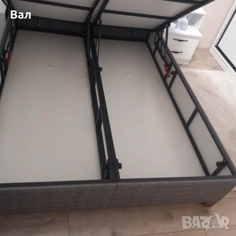 Спалня 150/200 – база Comfort + матрак Comfort, отлично състояние, снимка 5 - Спални и легла - 53486231