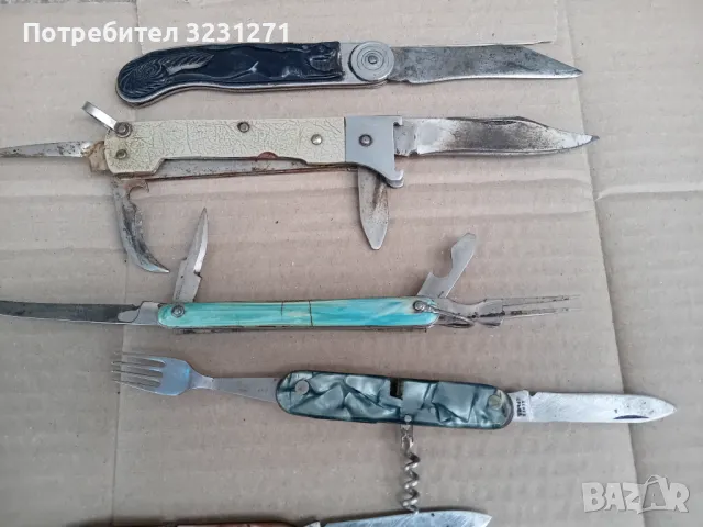 Лот 8 броя винтидж,колекционерски джобни ножове-запазени., снимка 4 - Антикварни и старинни предмети - 48462675