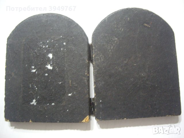 Дървена иконка., снимка 4 - Антикварни и старинни предмети - 44477969