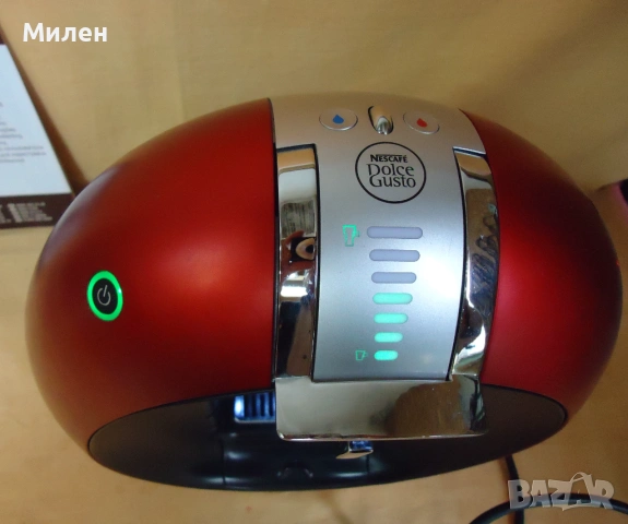 Кафемашина с гаранция 1 година NESCAFÉ® Dolce Gusto Krups automat Circolo.Red , снимка 5 - Кафемашини - 53725521