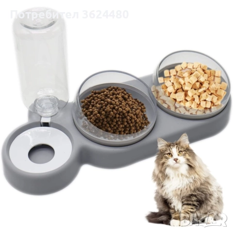 Поилка и Посуда за Храна за Котки 3636, снимка 2 - За котки - 52650528