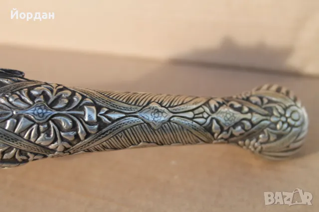 Кремъчен пистолет със сребърен обков, снимка 17 - Други ценни предмети - 47634044