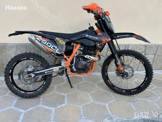 Enduro Мотор Telstar 250, снимка 2 - Мотоциклети и мототехника - 55788466