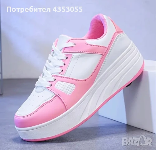 Детски маратонки с колелца, светещи обувки с колела, ролери, Heelys - НОВИ - Различна номерацив, снимка 5 - Детски маратонки - 48617546