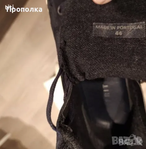 Мъжки боти Espirt №44 естествен велур , снимка 2 - Спортно елегантни обувки - 49032200