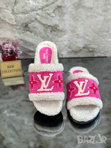 пухени чехли louis vuitton, снимка 2 - Чехли - 51428464