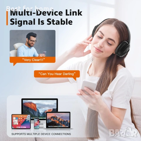 Ulacici слушалки с активно шумопотискане, снимка 3 - Bluetooth слушалки - 53204419