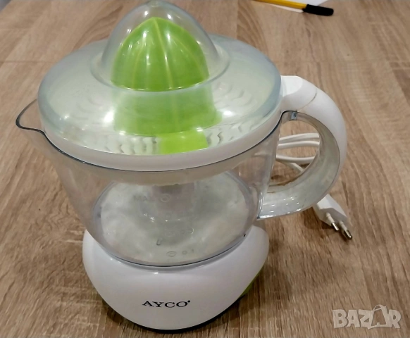 Сокоизтисквачка AYCO за цитрусови плодове, използвана