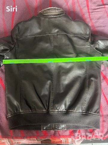 Мъжко кожено яке “Levi’s”, снимка 5 - Якета - 52854631