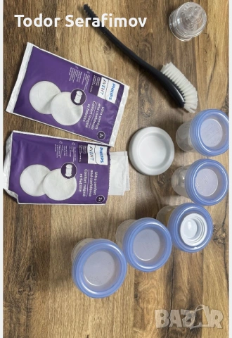 Помпа за кърма philips комплект, снимка 2 - Помпи за кърма - 53780731