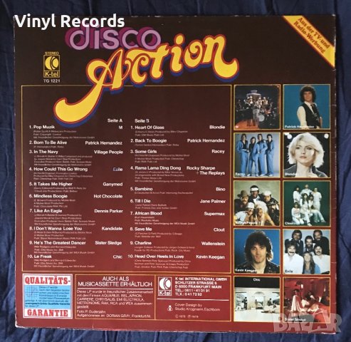 Various – Disco Action, Vinyl, LP, Compilation, снимка 2 - Грамофонни плочи - 41327486