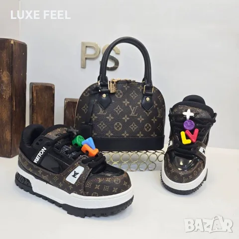 Louis VUITTON 🤍Дамски Кецове , снимка 6 - Кецове - 55742053
