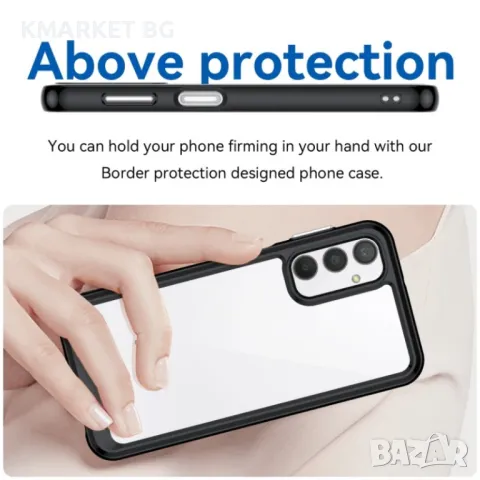 Samsung Galaxy A24 4G Силиконов Калъф Transparent TPU и Протектор, снимка 8 - Калъфи, кейсове - 48536209