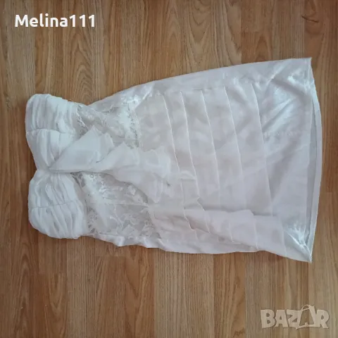 рокля официална сатен