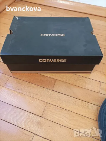 Високи дамски кожени кецове Converse, снимка 7 - Кецове - 48091336