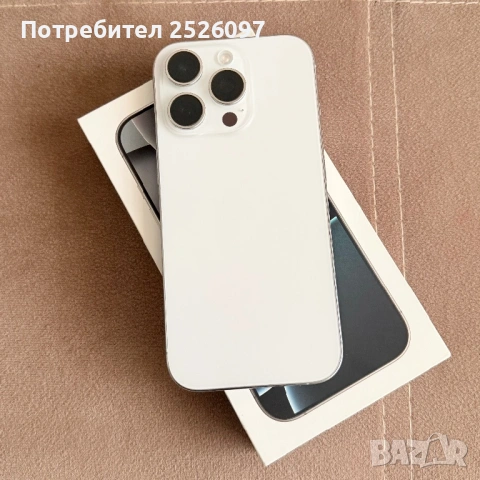 iPhone 16 Pro 128GB White Titanium, снимка 2 - Apple iPhone - 53051130