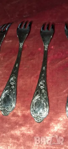 Стари десертни вилици , снимка 13 - Антикварни и старинни предмети - 48765573