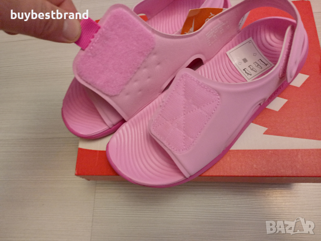 Nike Sunray номер 32 и 33,5 Оригинални Сандали за Момиче, снимка 7 - Детски сандали и чехли - 36155796