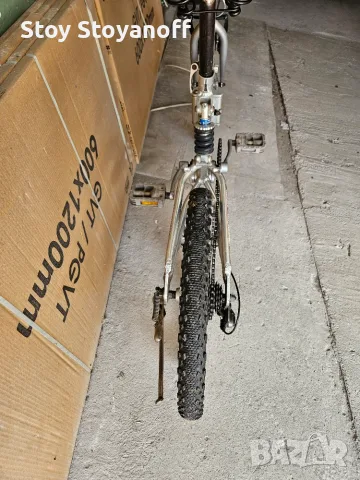 Сгъваем велосипед EXCEL  със задно окачване–  Shimano скорости, снимка 3 - Велосипеди - 56040285