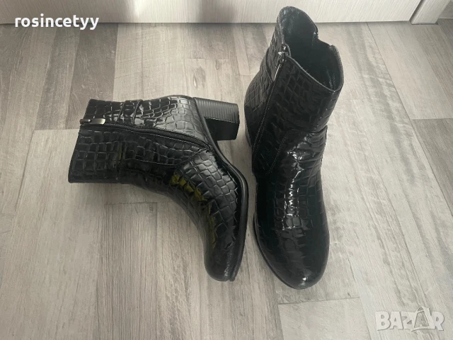 Боти на нисък ток, снимка 3 - Дамски боти - 50692100