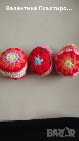 Яйца амигуруми от две половинки, снимка 1