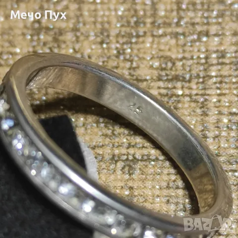Сребърен пръстен (248), снимка 4 - Пръстени - 48147128